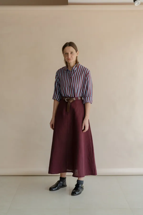 ELSA Skirt - Maroon