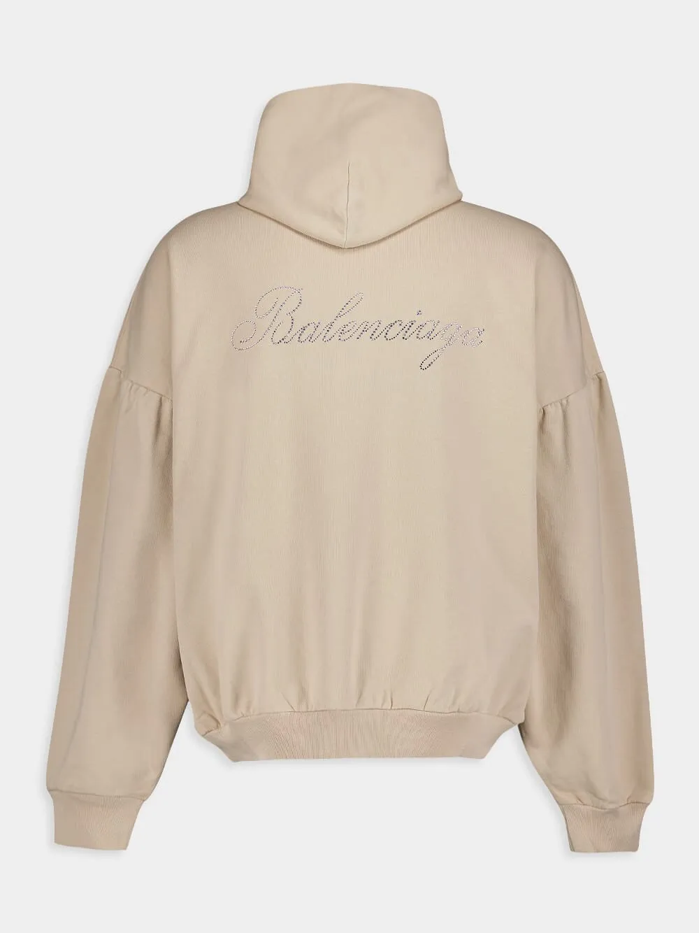 Embellished-Logo Hoodie