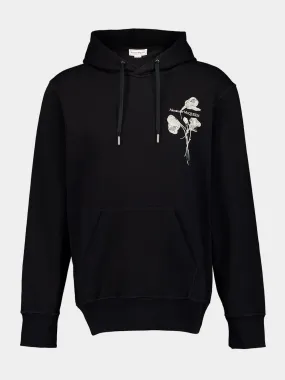 Embroidered Cotton Hoodie