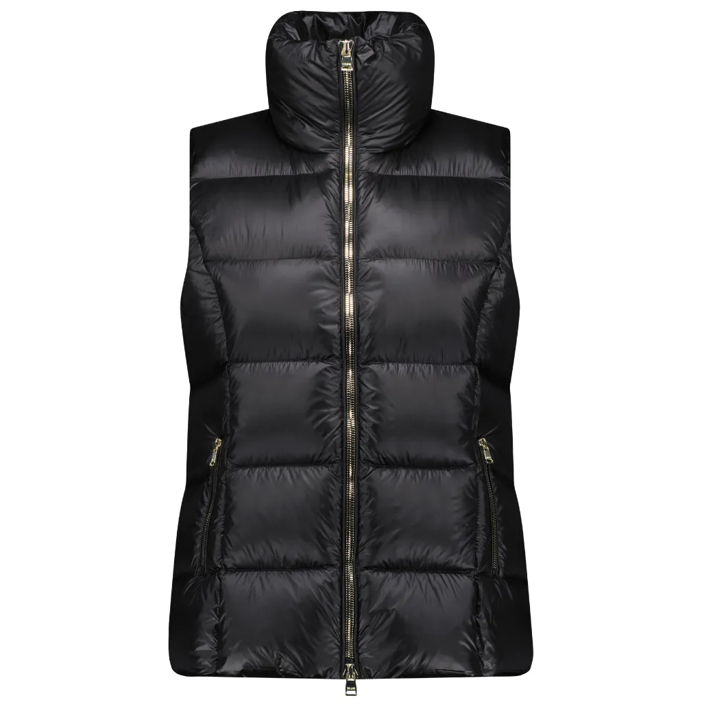 Ester Women's Packable Down Vest|| Black