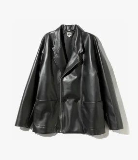 EZ Jacket –Black Synthetic Leather