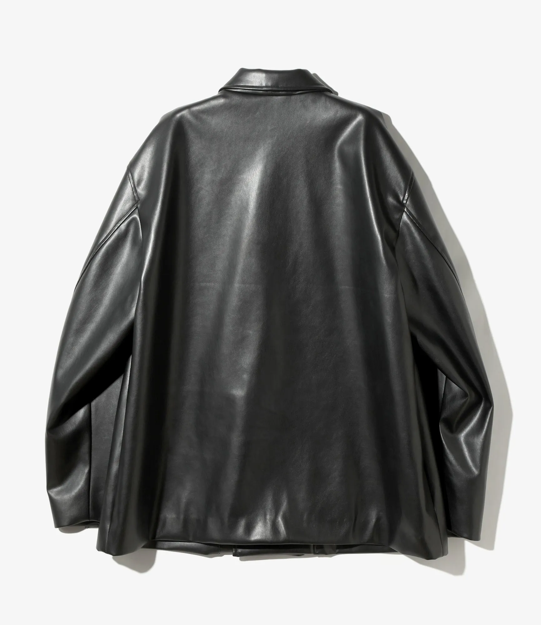 EZ Jacket –Black Synthetic Leather