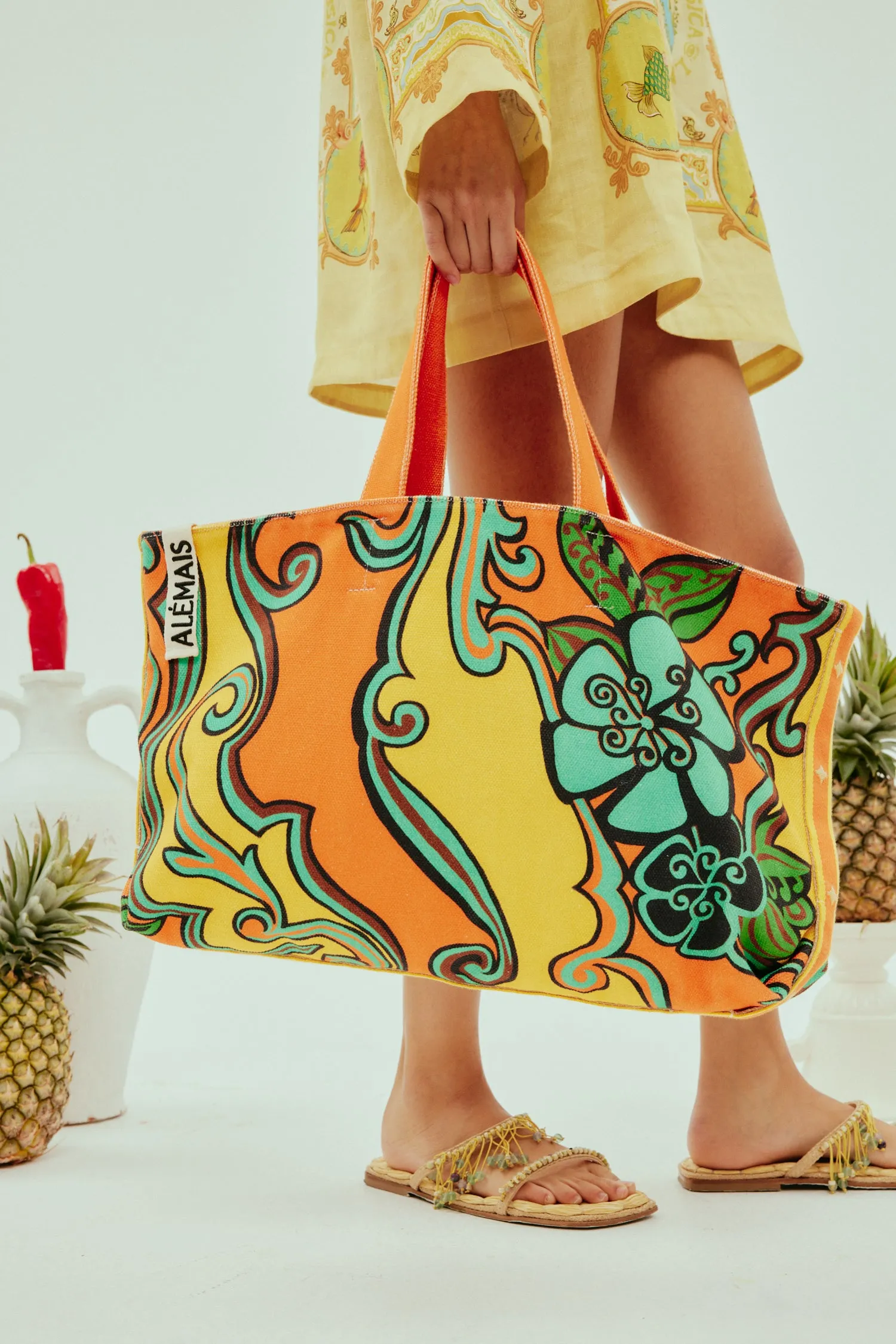 FLAME BEACH TOTE