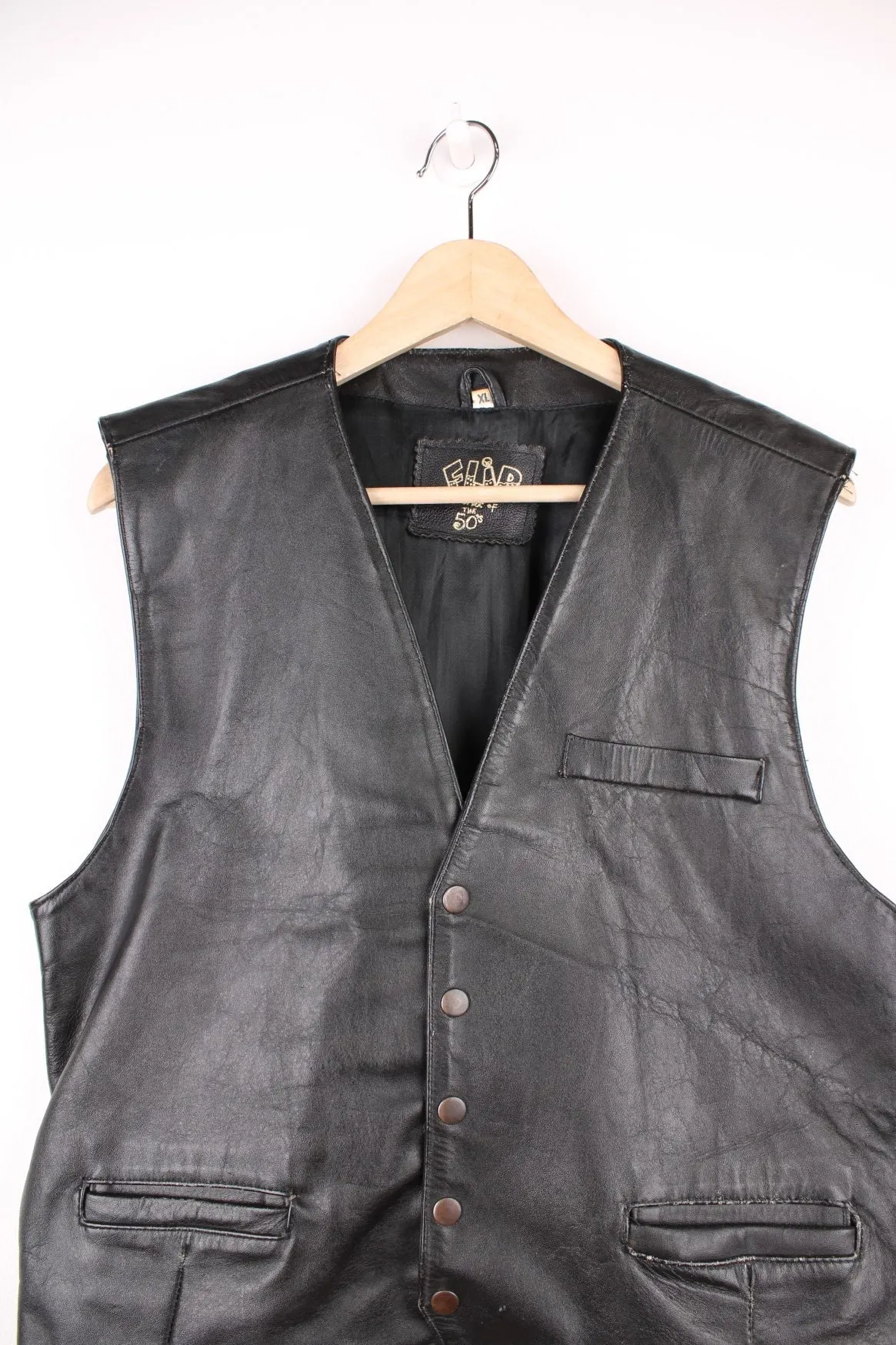 Flip Leather Vest