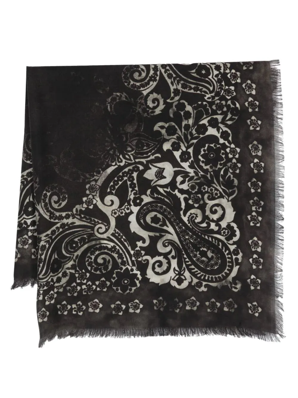 Frayed Wool Scarf - T.Moro