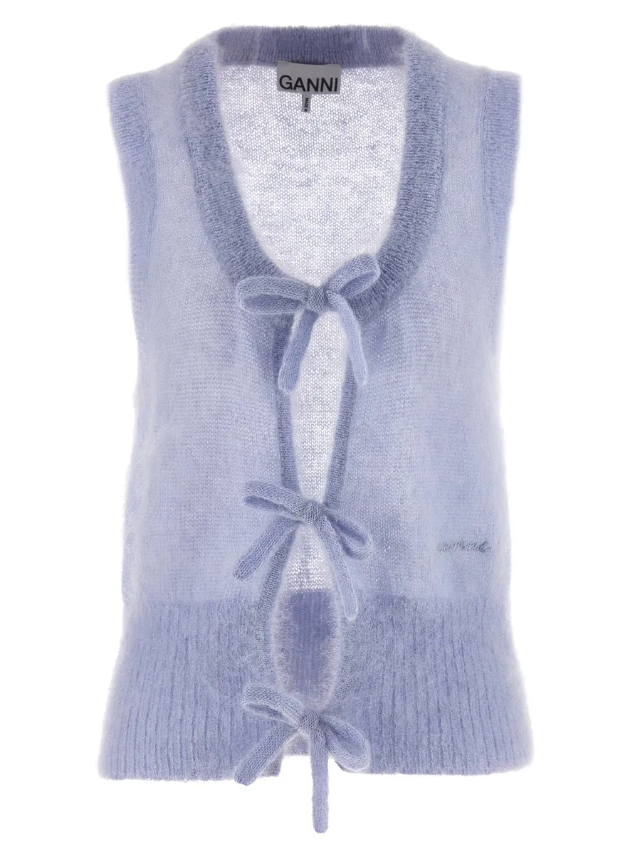 GANNI    Ganni Bow Vest
