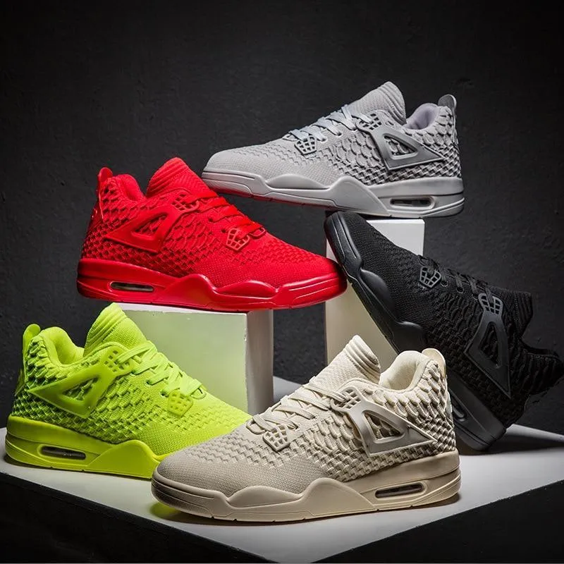 Geometric Men's Sneakers