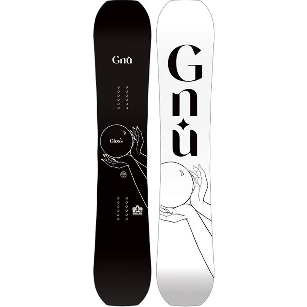 gnu gloss snowboard - women's