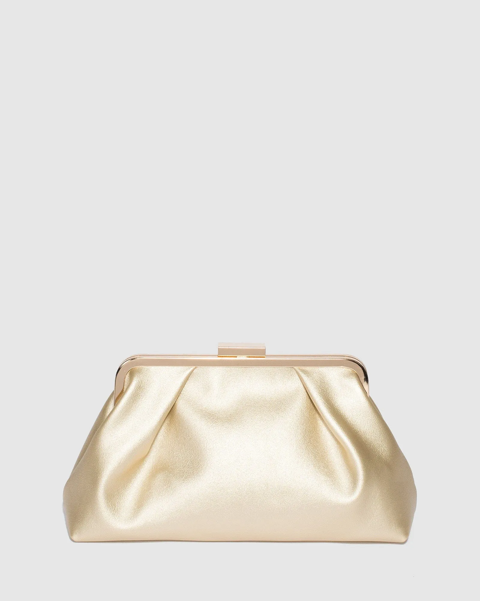 Gold Noa Clutch Bag