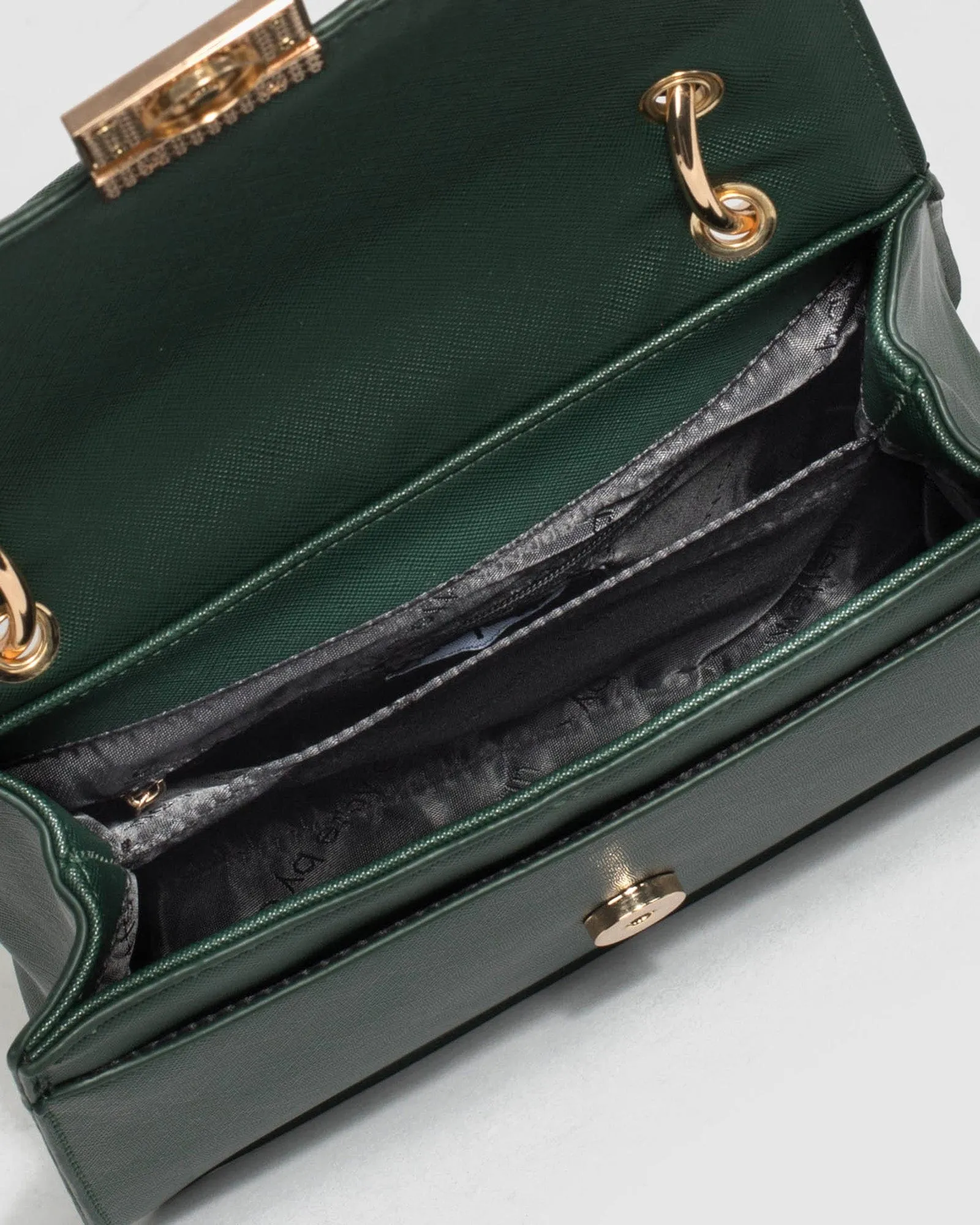 Green Mia Crossbody Bag