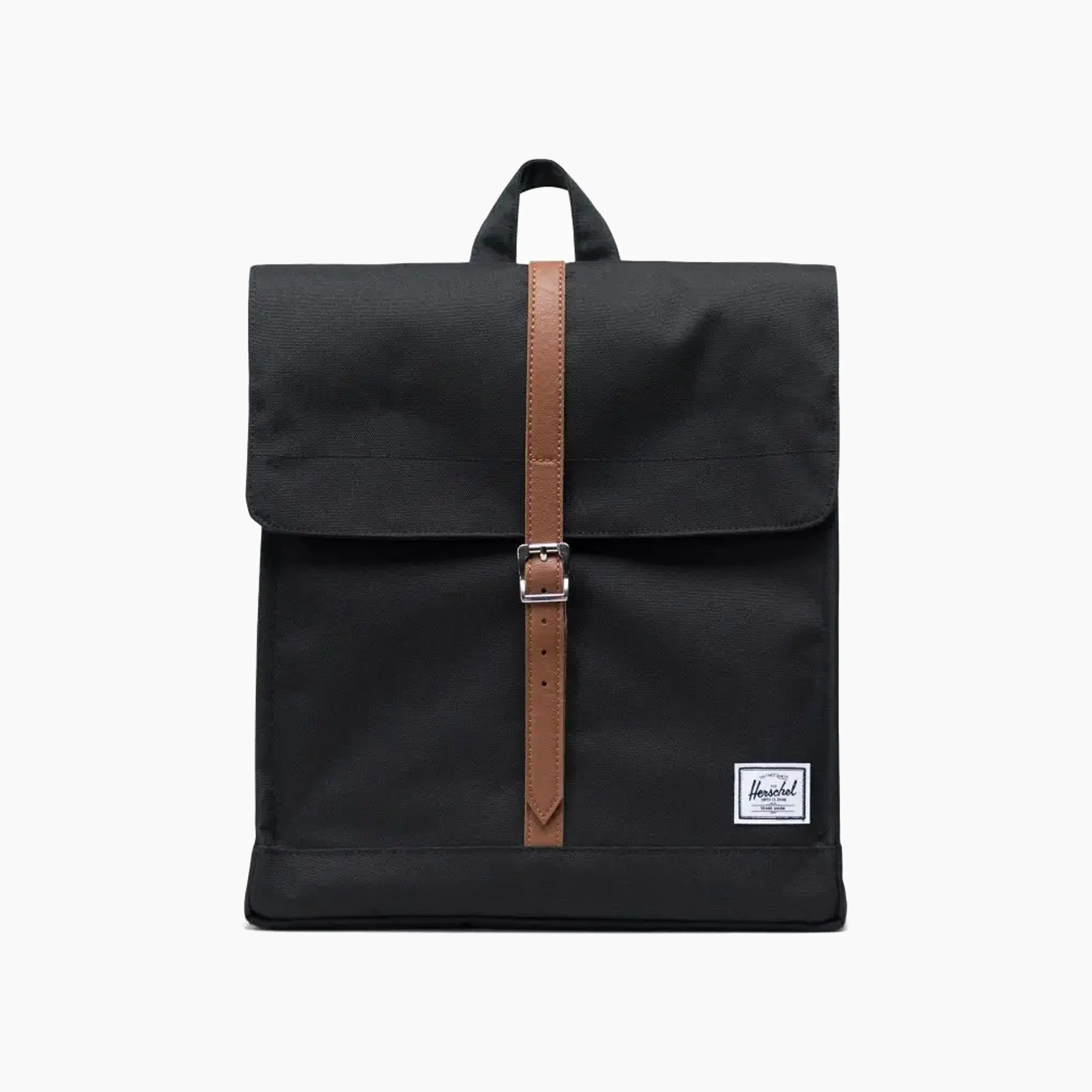 HERSCHEL CITY BACKPACK BLACK & BROWN - 10486