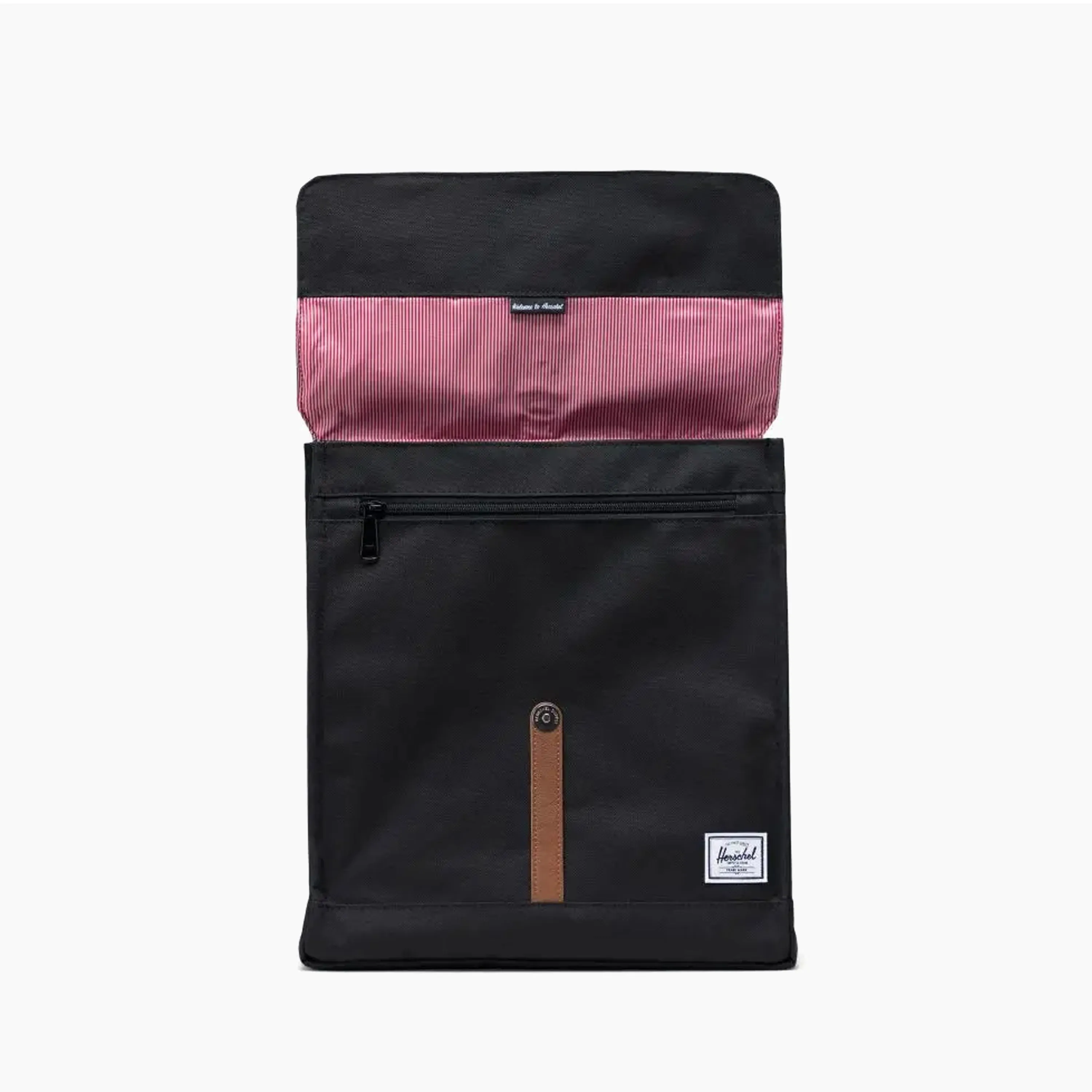 HERSCHEL CITY BACKPACK BLACK & BROWN - 10486