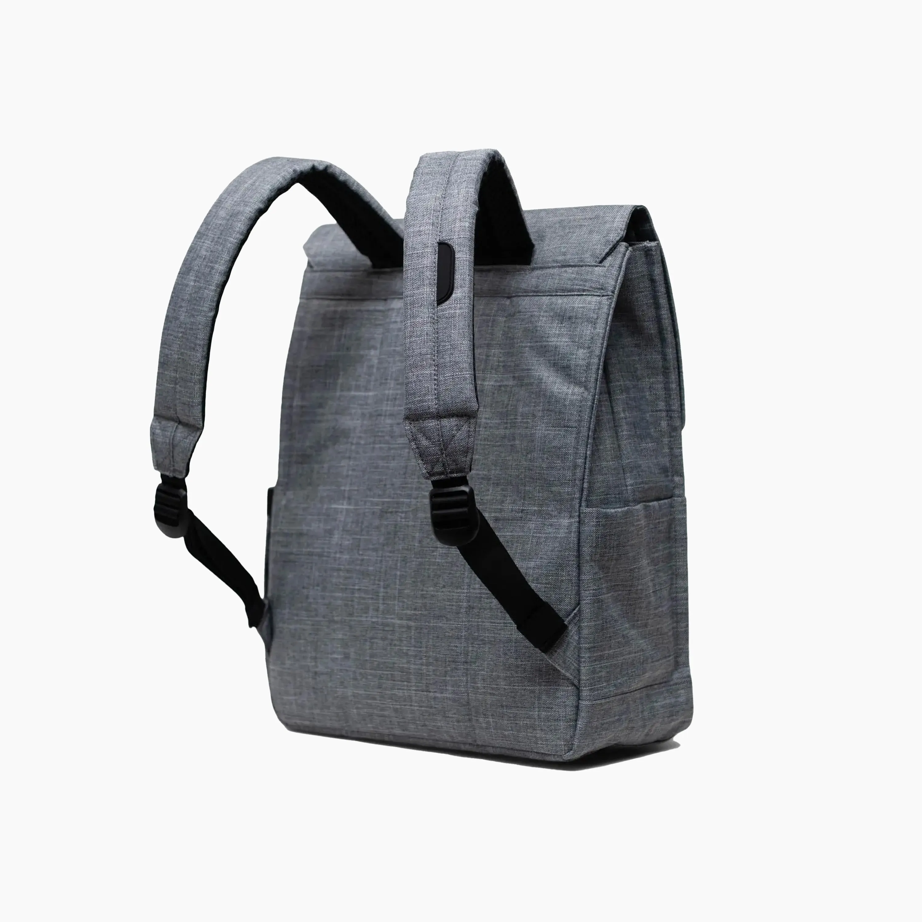 HERSCHEL CITY BACKPACK RAVEN CROSSHATCH - 11376