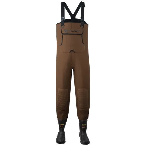 Hodgman Mens Brown Caster Neoprene Cleat Bootfoot Waders