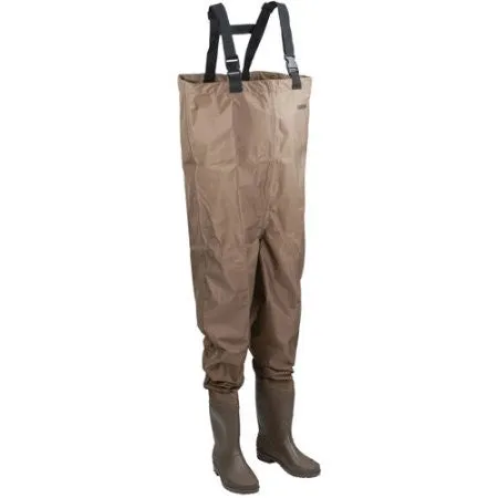 Hodgman Mens Brown Mackenzie Cleated Bootfoot Chest Waders