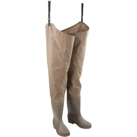 Hodgman Mens Brown Mackenzie Cleated Bootfoot Hip Waders