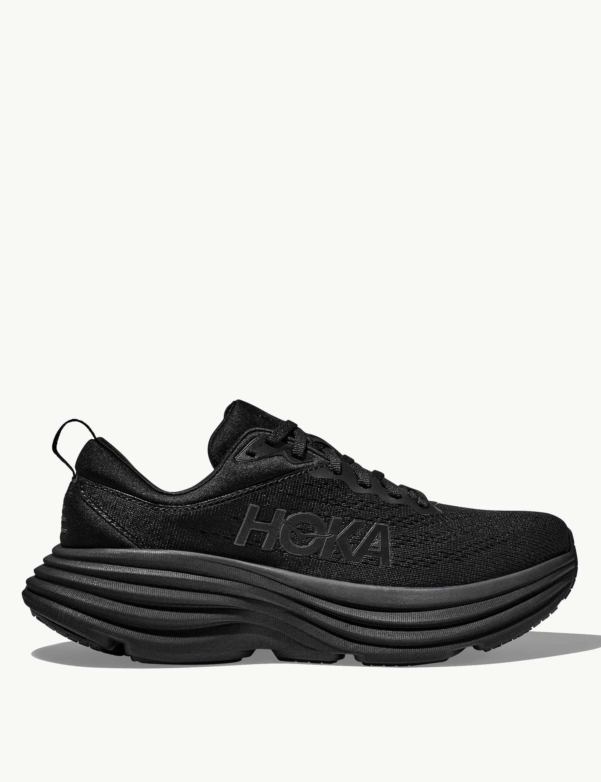 HOKA Bondi 8 - Black/Black