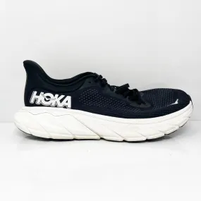 Hoka One One Mens Arahi 7 1147850 BWHT Black Running Shoes Sneakers Size 8.5 D