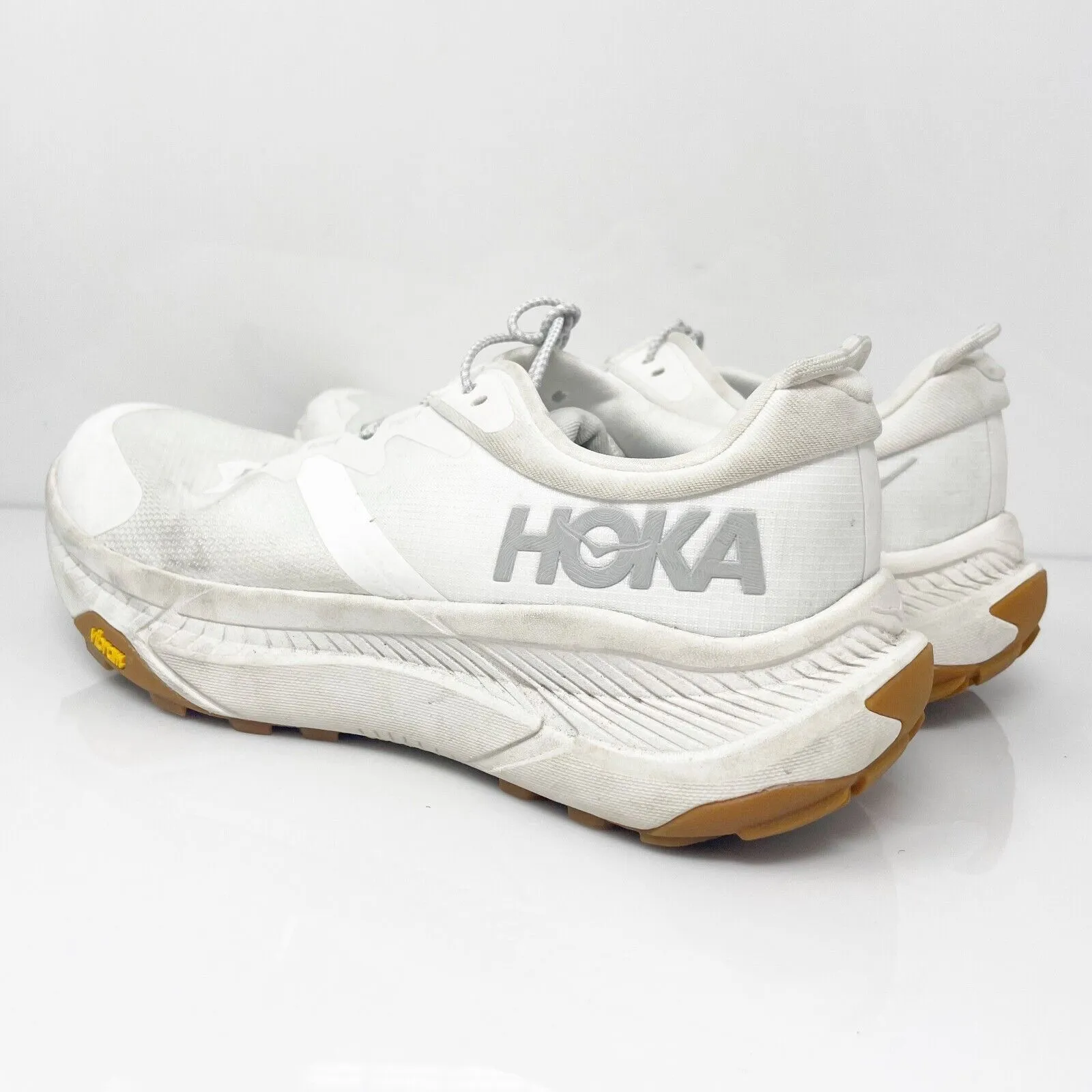 Hoka One One Womens Transport 1123154 WWH White Running Shoes Sneakers Size 9 B