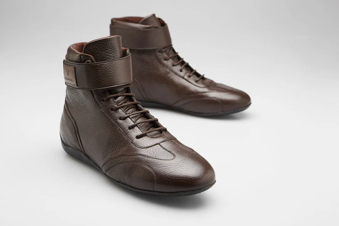 Iconic High - Dark Brown Deer Leather