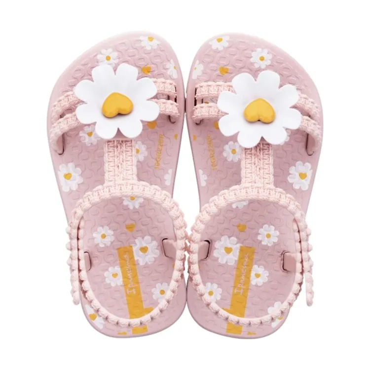 Ipanema DAISY Baby 83355 Sandalo Bambina con Cinturino Pink Yellow