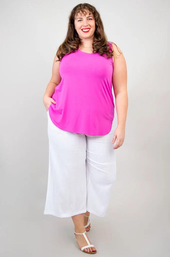Jazz Bamboo Tank | Pink
