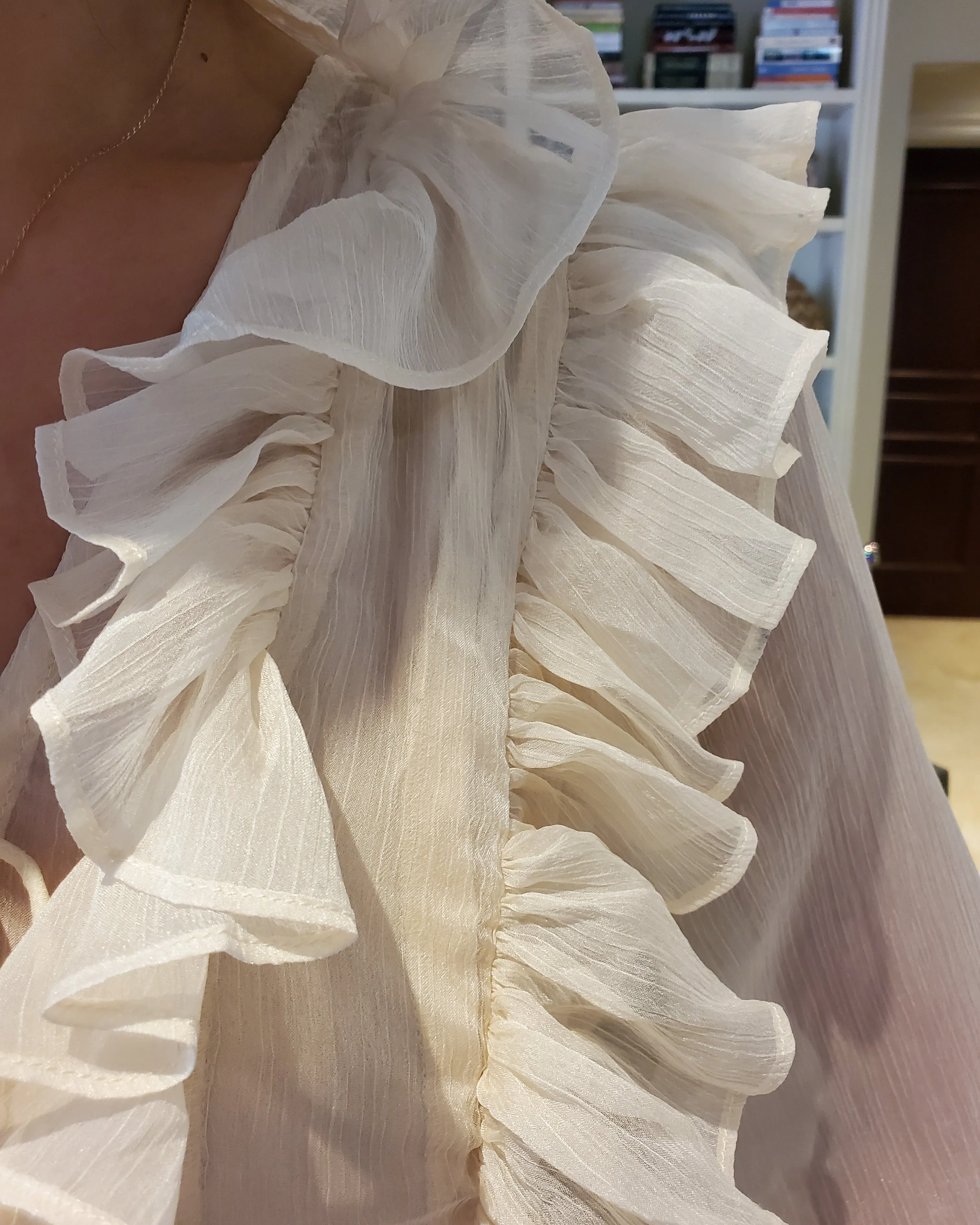 JESSICA RUFFLE DRESS