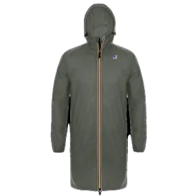 K-way Imperméable le vrai eiffel 3.0 Green Black