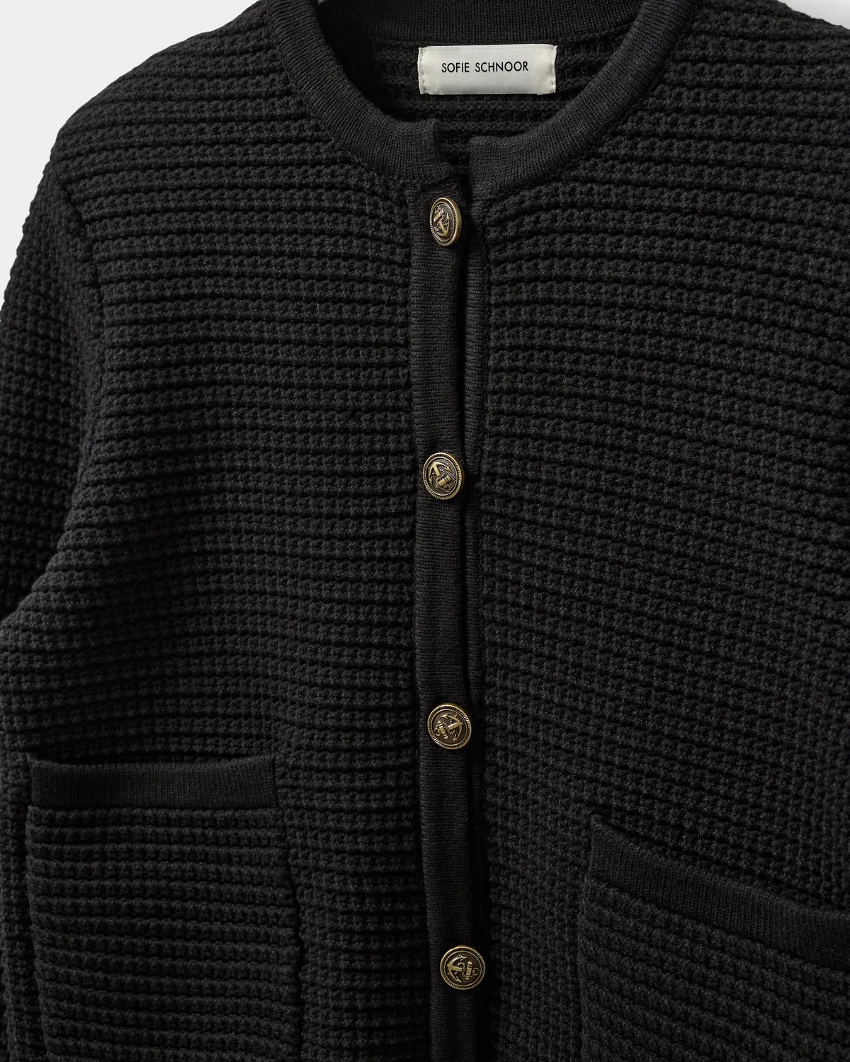 KYRASW CARDIGAN - Black