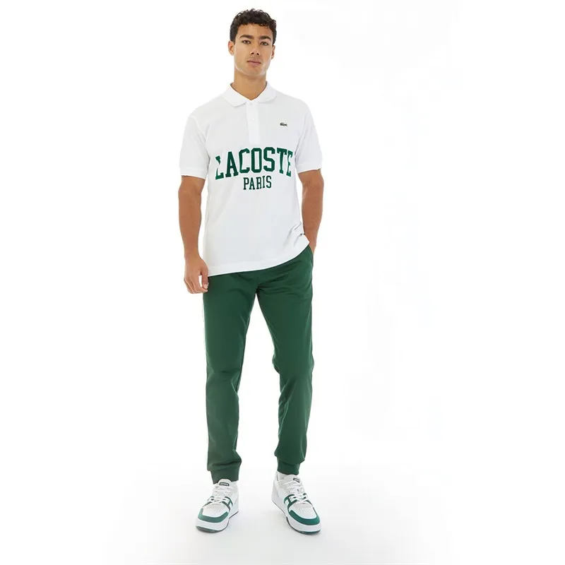 Lacoste Mens Polo Blanc