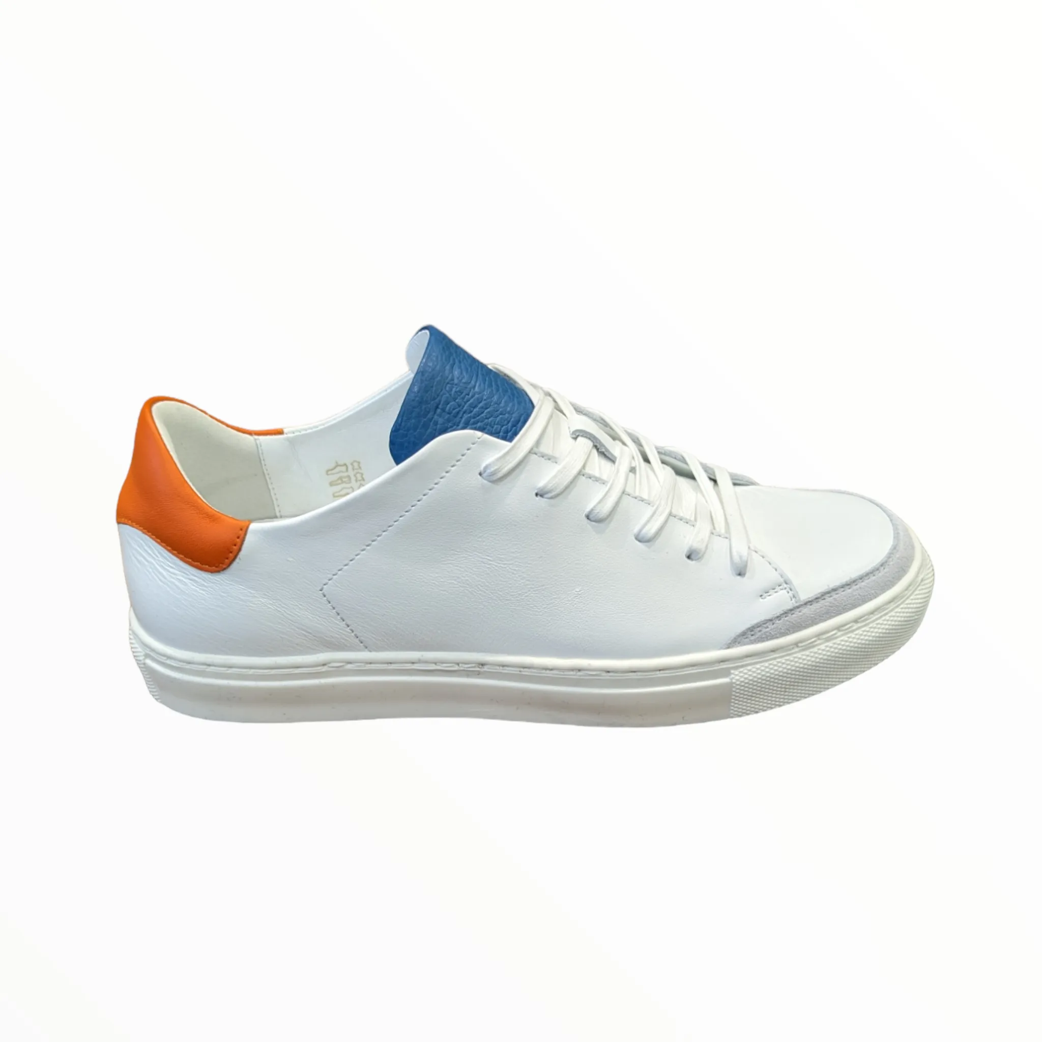 Lacuzzo Luxury Italian Smart Leather Trainers 3489