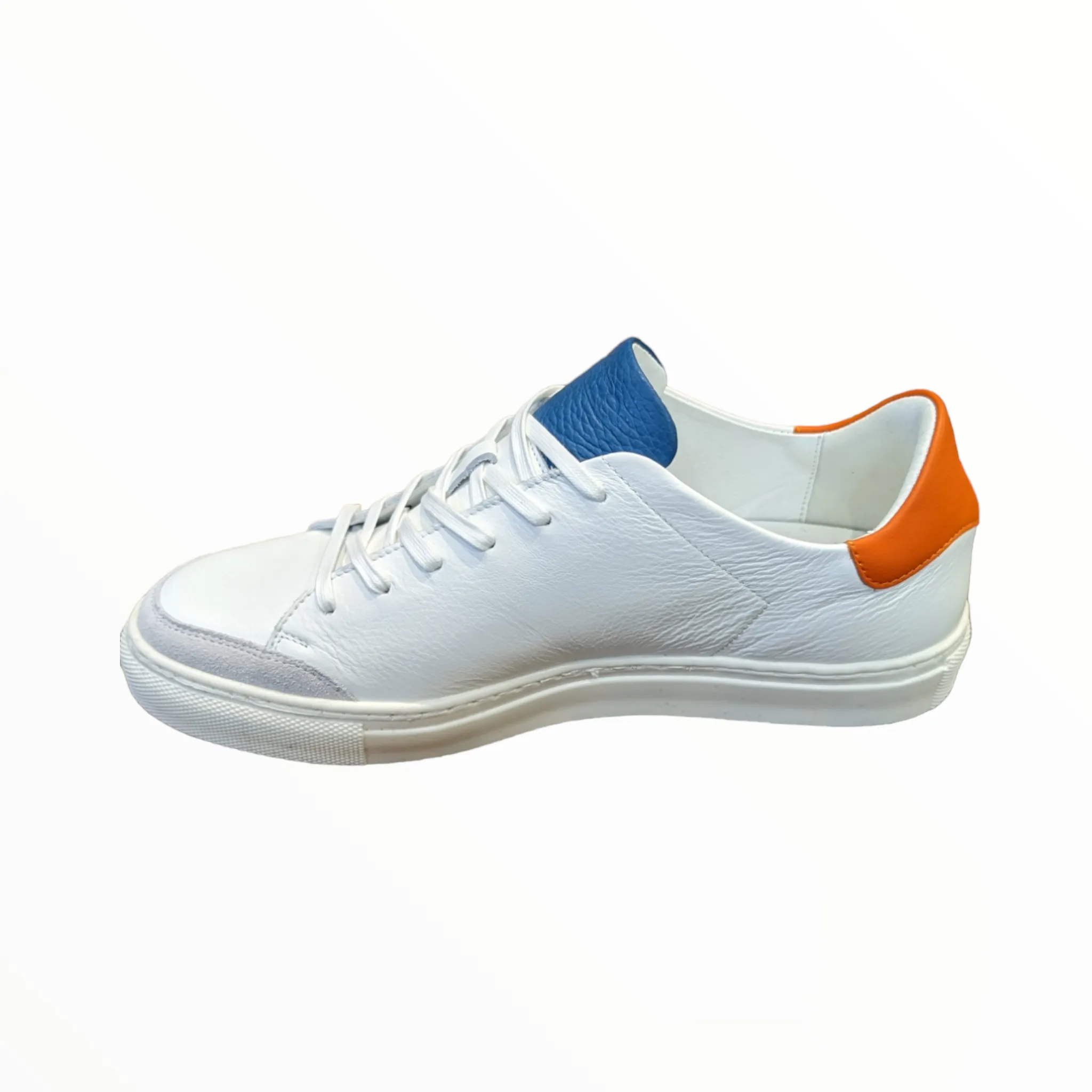 Lacuzzo Luxury Italian Smart Leather Trainers 3489