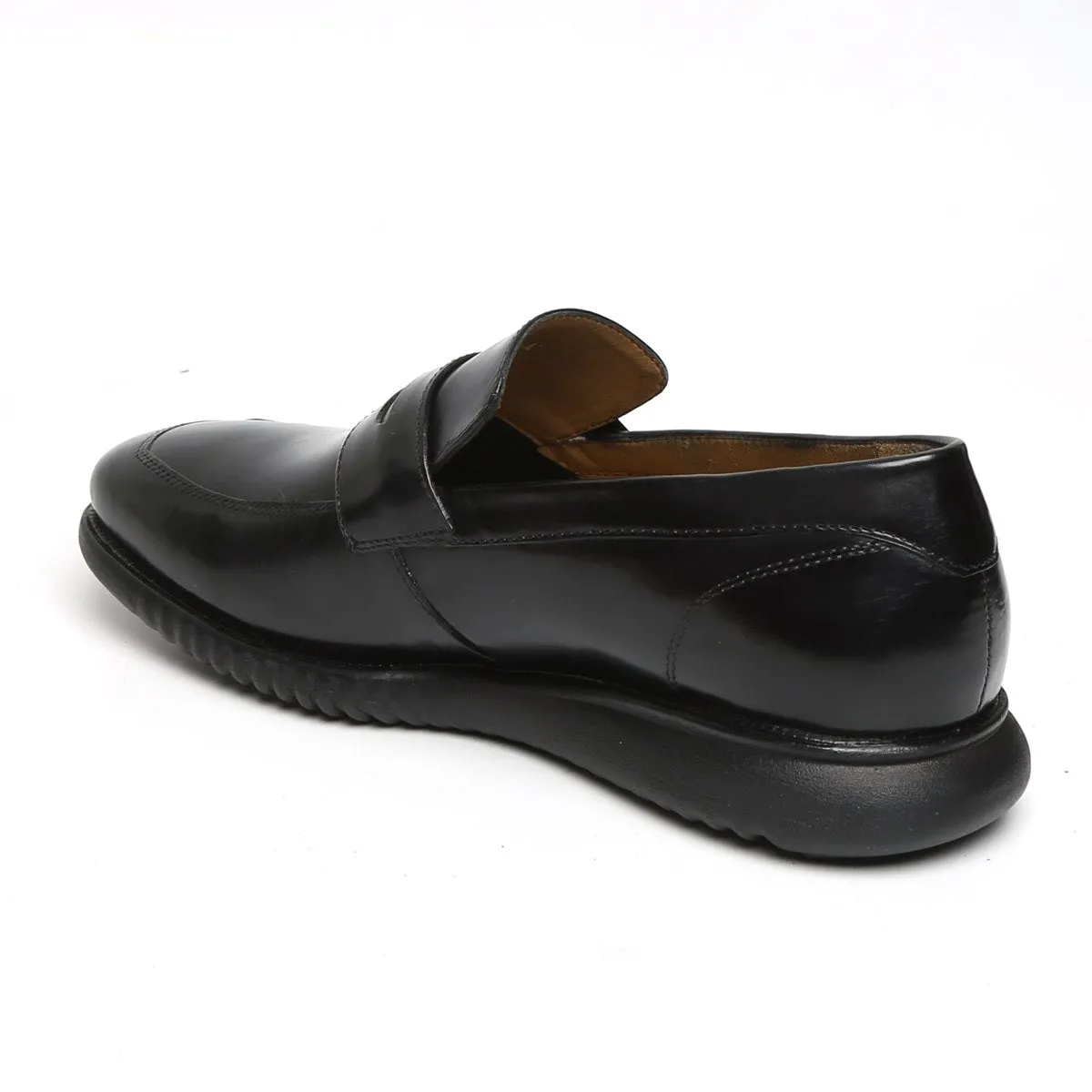 Light Weight Black Loafers