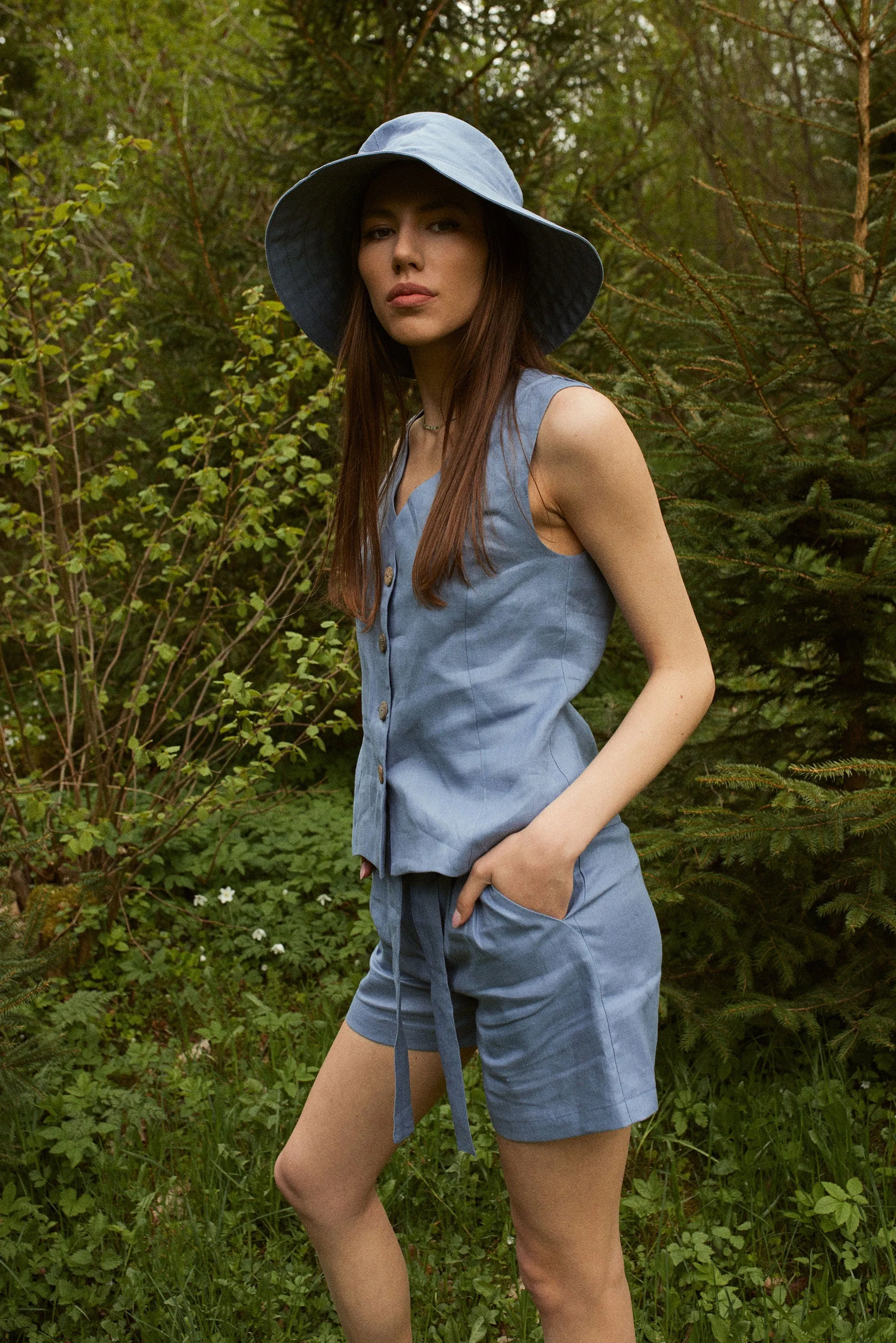 Linen Shorts