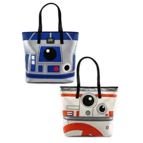 Loungefly x Star Wars R2-D2 & BB-8 Two Sided Tote Bag