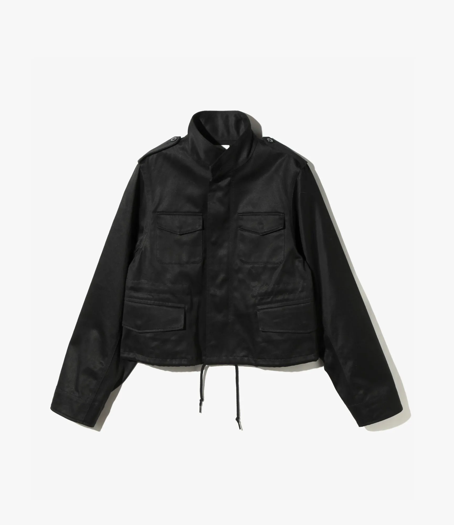 M-65 Type Jacket –Black Chino Cloth