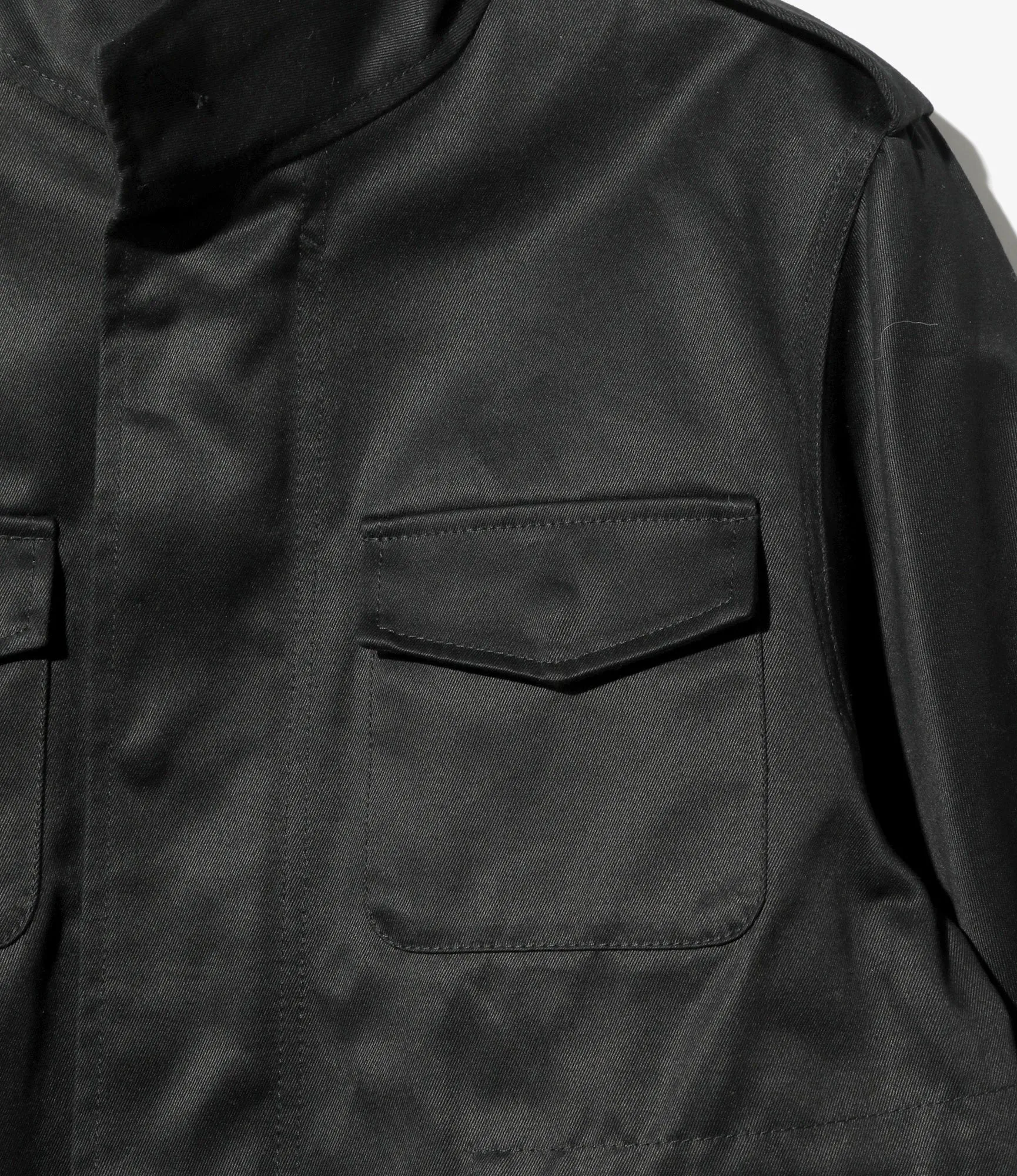 M-65 Type Jacket –Black Chino Cloth