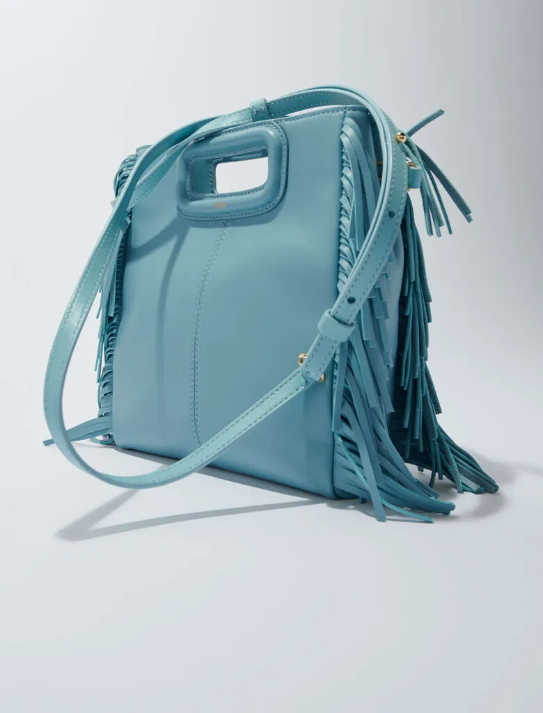 M bag in smooth leather