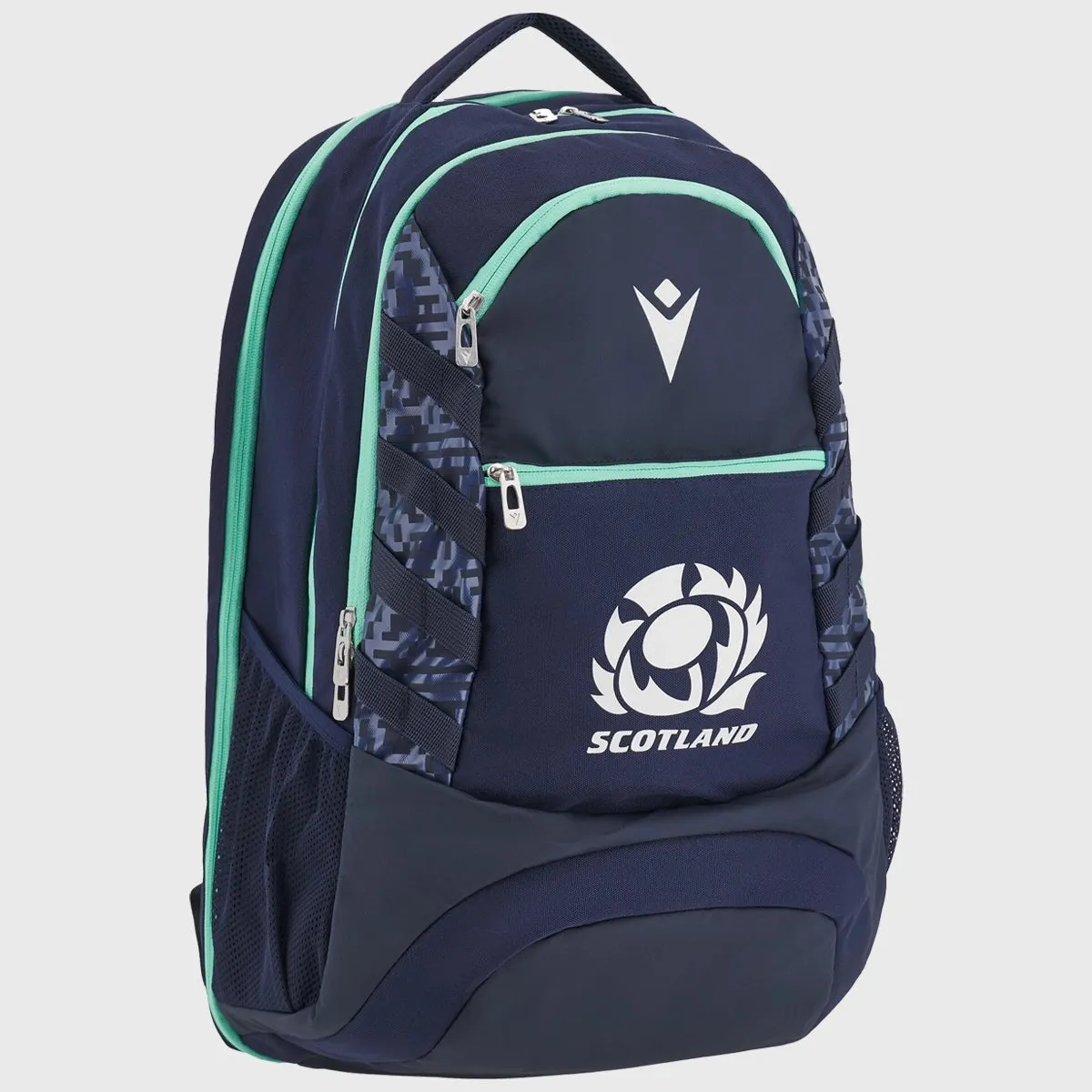 Macron Scotland Rugby 35 Litre Backpack Navy/Green