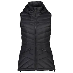 Mary-Claire - Women's Packable Down Vest || Black