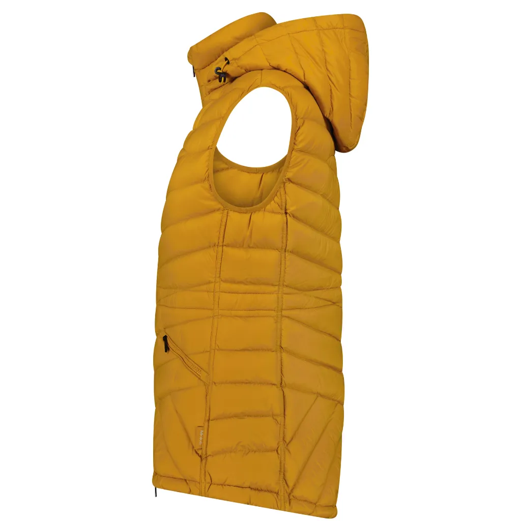 Mary-Claire - Women's Packable Down Vest - Apricot Crush