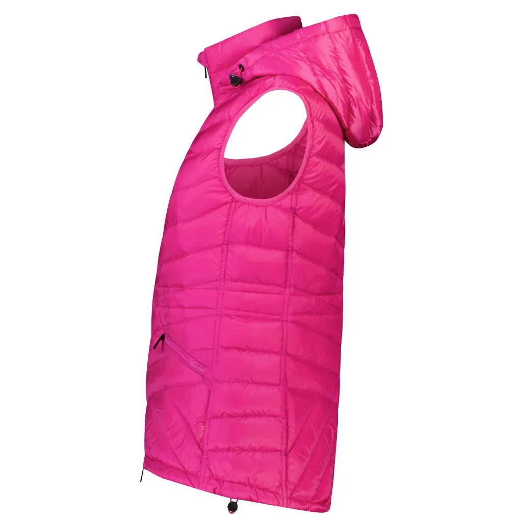 Mary-Claire - Women's Packable Down Vest - Hot Pink