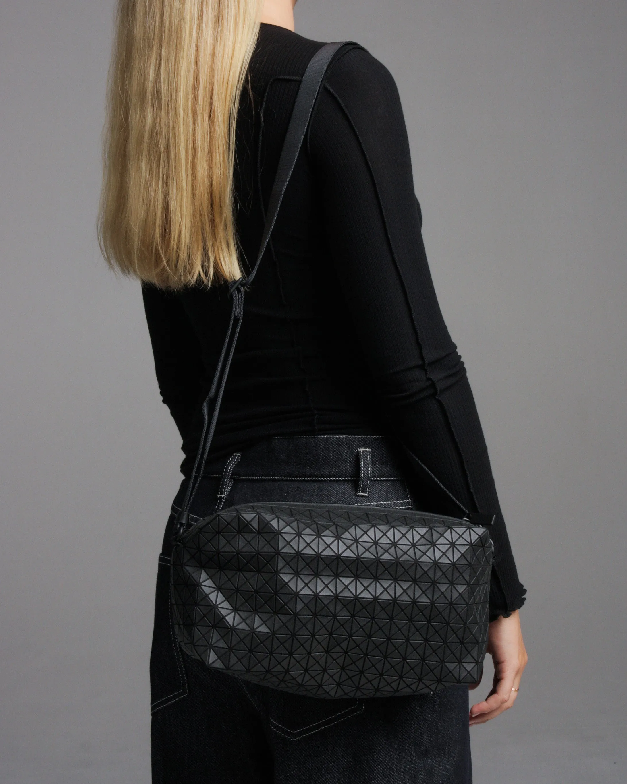 Matte Black Saddle Bag