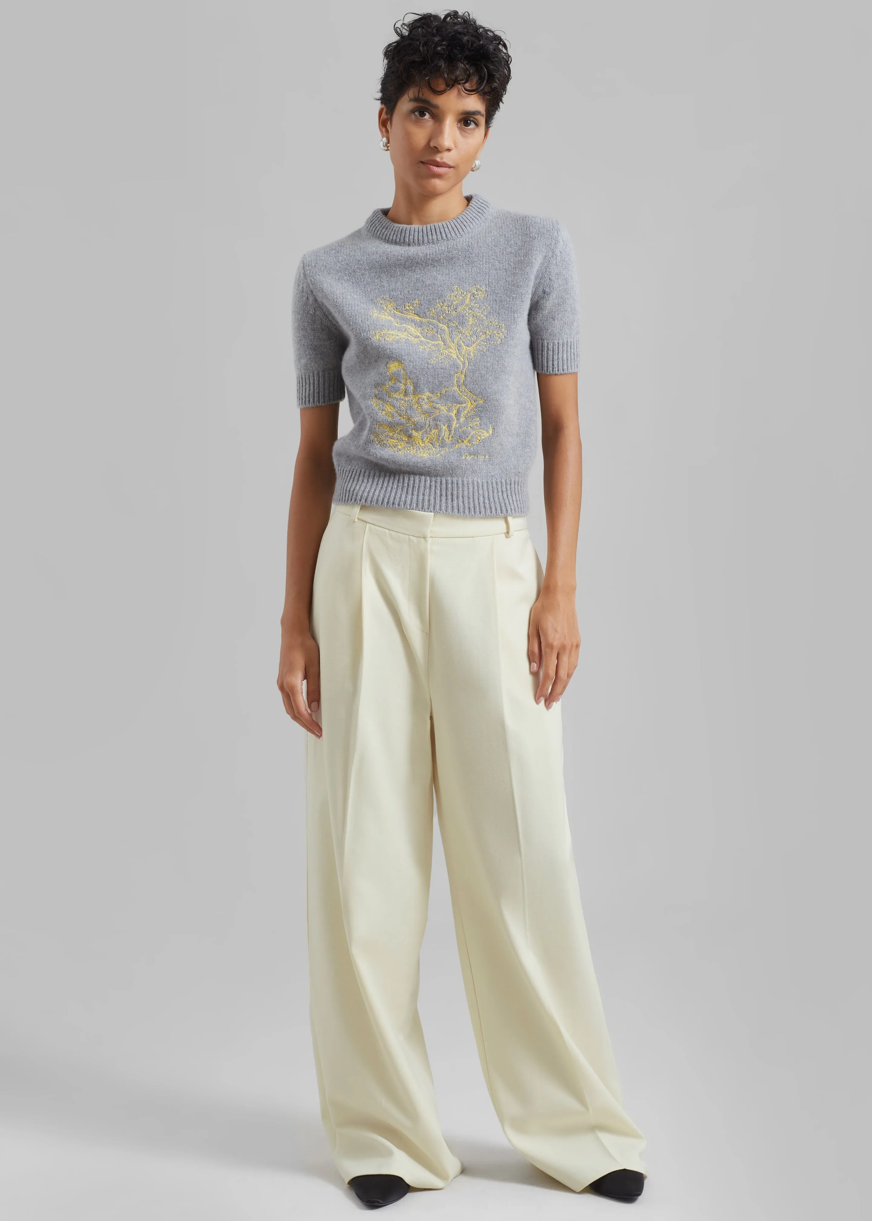 Maya Trousers - Cream