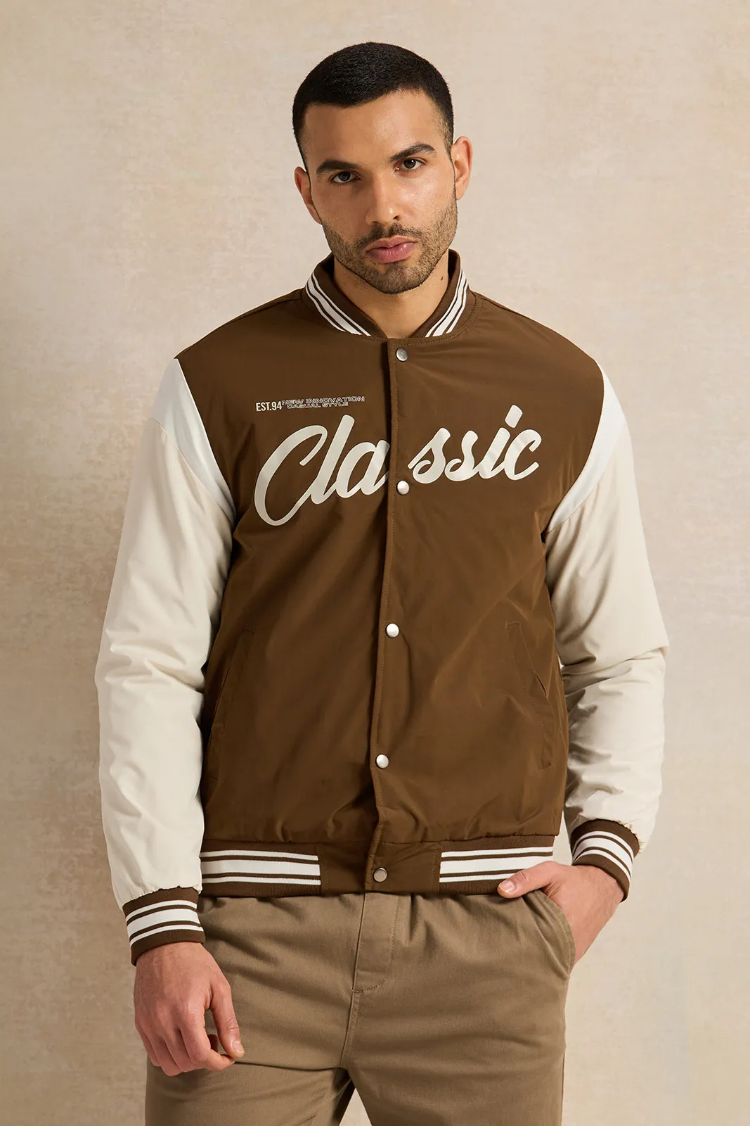 Men Brown Jacket