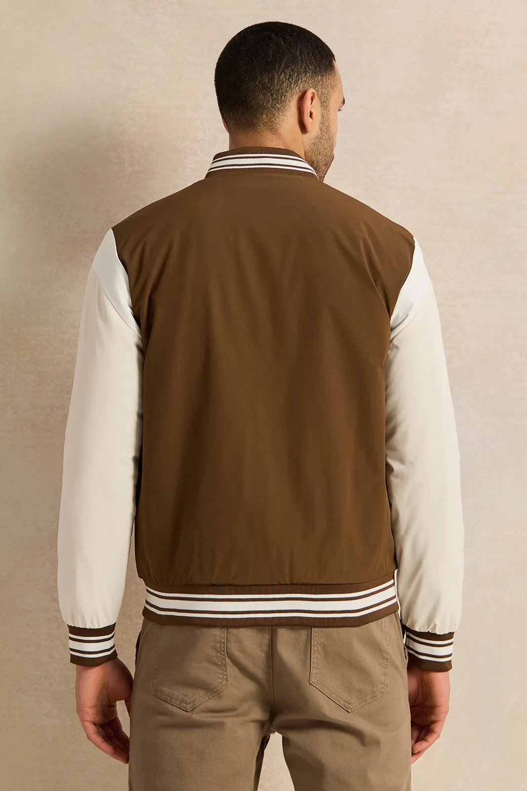 Men Brown Jacket