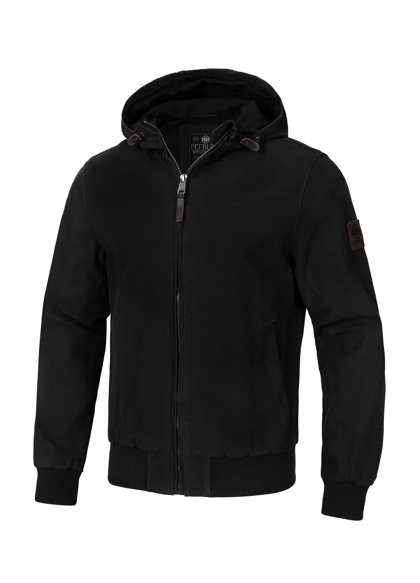 Men's hooded jacket Crimson