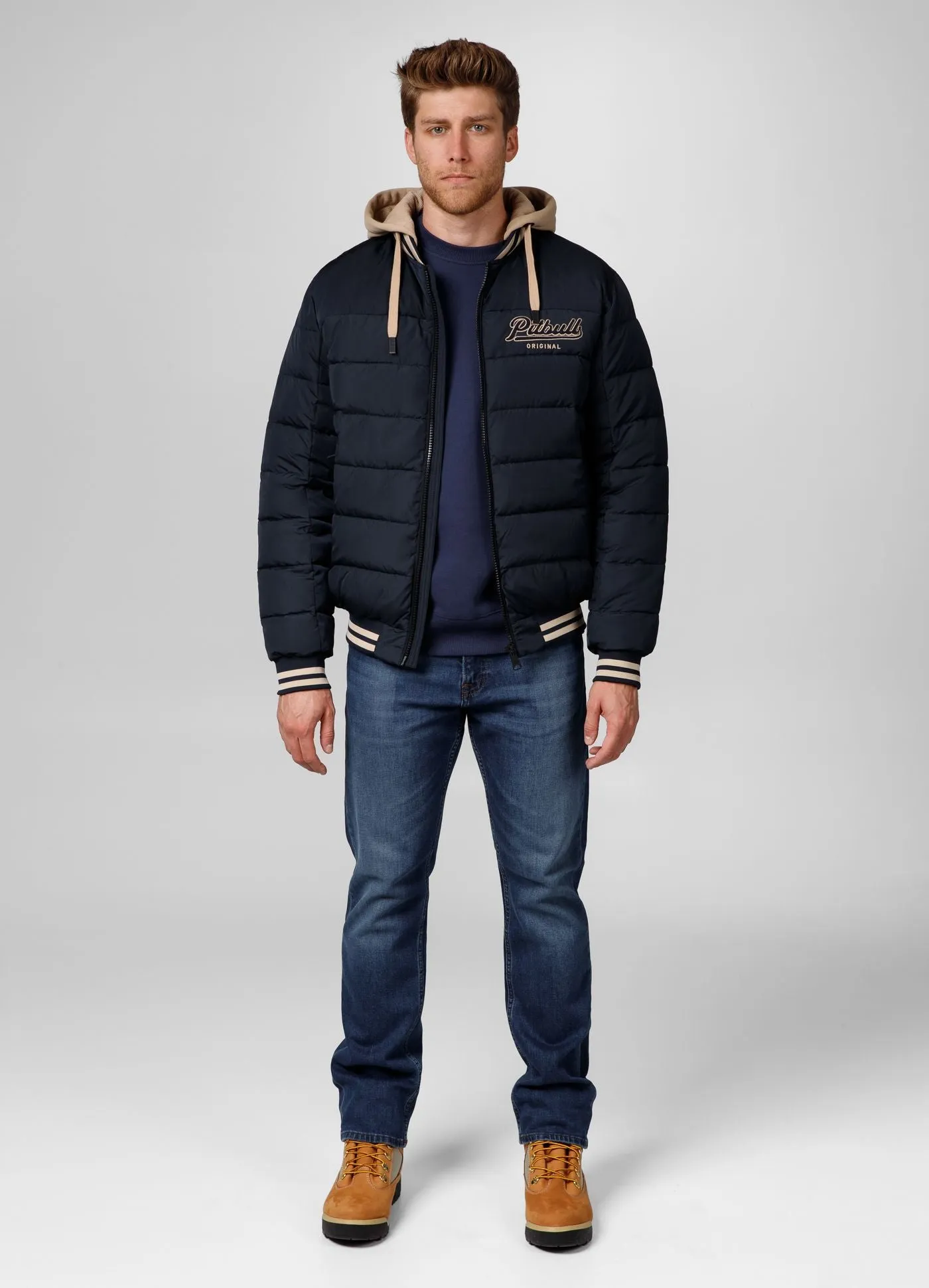 Men's hooded winter jacket Hidden