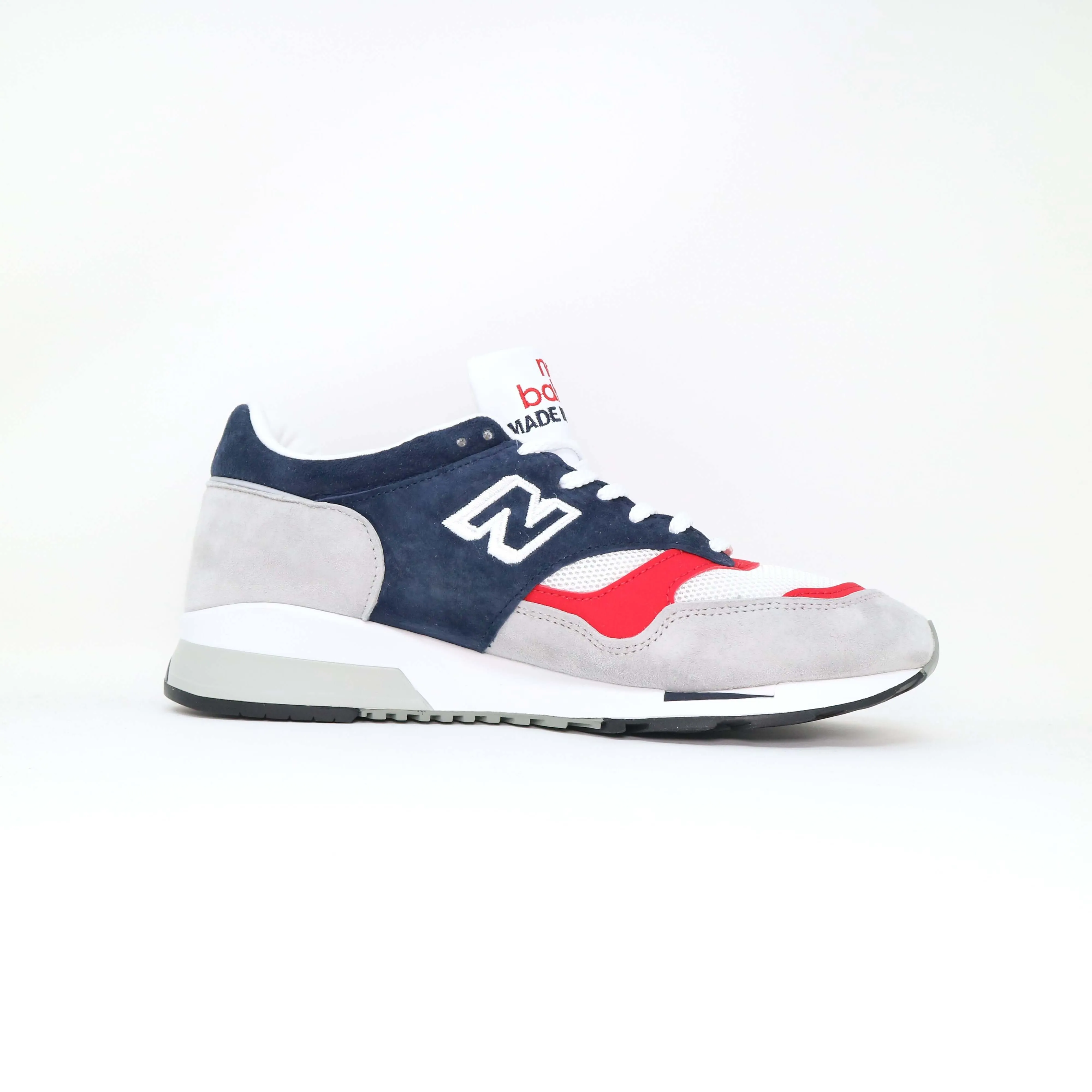 Men's New Balance 1500 GWR Blue Red Grey Suede Trainers