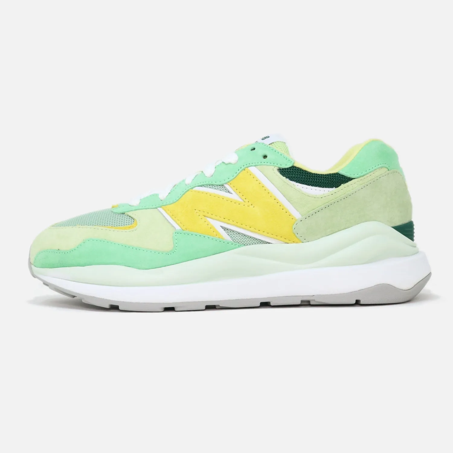 Men's New Balance x Staud 5740 SQ Green Trainers